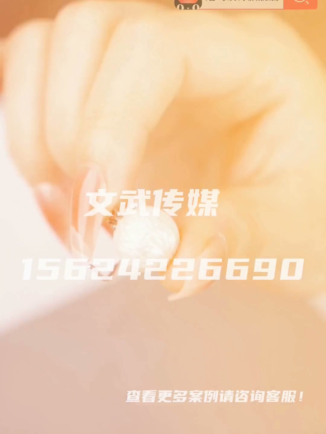 专业相机产品静物视频案例—日用百货类目—耳饰